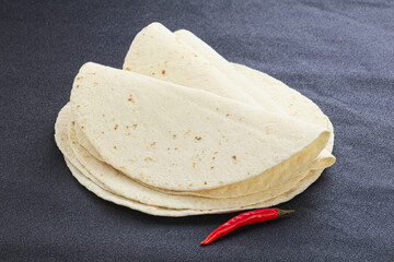 Mexican Tortilla circle bread for cooking