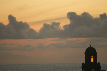 atardecer