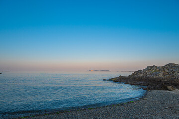 赤穂御崎の夕焼け