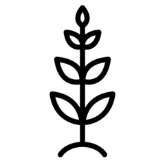 plant icon grow