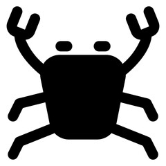 crab icon logo