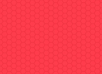 Hexagon geometric background, honeycomb decorative pattern, design texture vector illustration