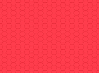 Hexagon geometric background, honeycomb decorative pattern, design texture vector illustration