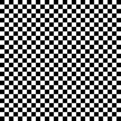 Fototapeta premium Chess black and white square pattern background.