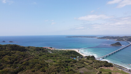 【角島大橋】山口県下関市豊北町大字神田～角島大橋観光『山口の自然や観光地』