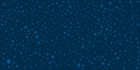 Various Colorful Randomly Placed, Sized and Oriented Squares Pattern - Texture, Background, Design Element in Editable Vector Format