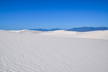 View of White Sands National Park, New Mexico, United States of America