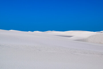 View of White Sands National Park, New Mexico, United States of America