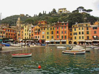 Portofino on Italian coast