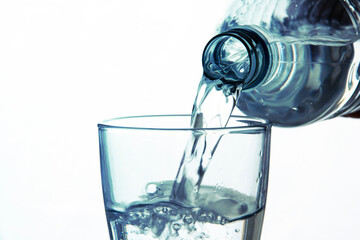 bicchiere d'acqua, versare acqua, bicchiere, idratazione
