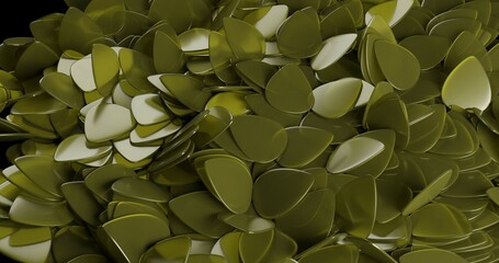 coloured guitar picks - translucent