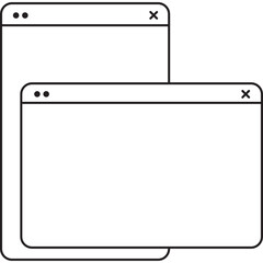 interface browser illustration