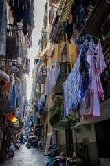 Dans les rues de Naples