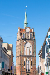 Kröpeliner Tor (Old city gate) Hanseatic city Rostock Mecklenburg Western Pomerania Germany © pixs:sell