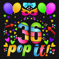 Birthday T-shirt Designs with unique vectors