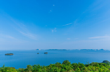 万葉の岬から望む瀬戸内海