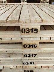 wooden pallets for industrial use