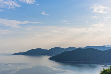 万葉の岬から望む瀬戸内海