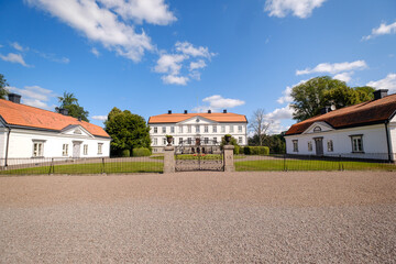 Beautiful Brokind castle building in Sweden