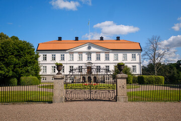 Fototapeta premium Beautiful Brokind castle building in Sweden