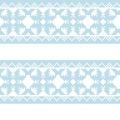 Christmas Fair Isle Seamless Pattern Design