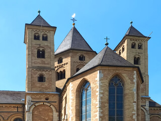 Fototapeta na wymiar Monastery Kloster Knechtsteden in Dormagen near Cologne, Germany