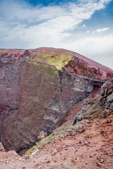 Cratère du volcan Vésuve