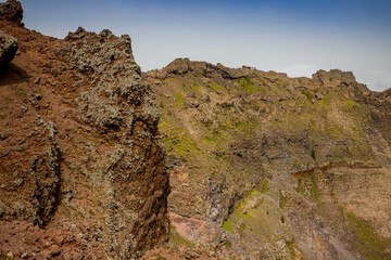 Cratère du volcan Vésuve
