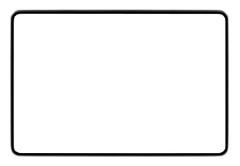 Tablet computer, isolated on white background