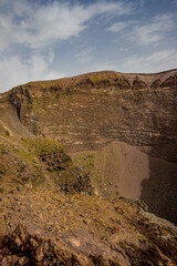 Cratère du volcan Vésuve