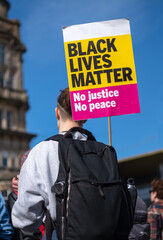 Black Lives Matter Placard