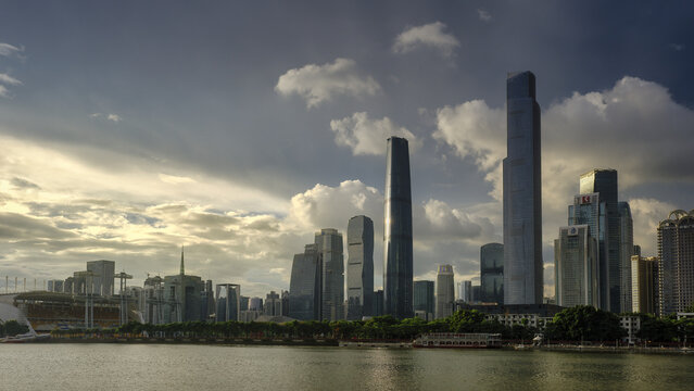 Guangzhou pearl river new town