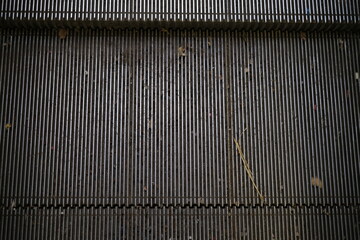 Texture métallique de marche d 'escalator pour fond et arrière-plan