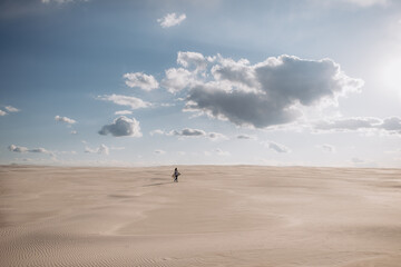 couple walking on the beach