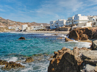 Naxos island in Cyclades, Greece