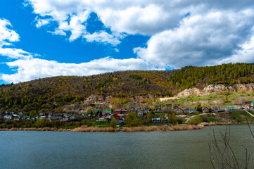 The village of Shiryaevo in the national park 