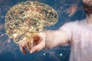 Human brain partially consists of circuit board.
