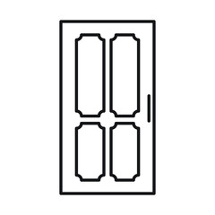 door vector for website symbol icon presentation