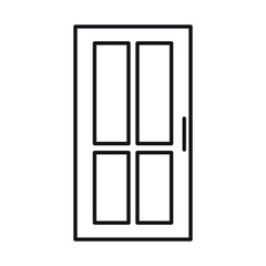 Door vector for website symbol icon presentation