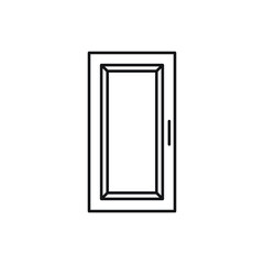 Door vector for website symbol icon presentation
