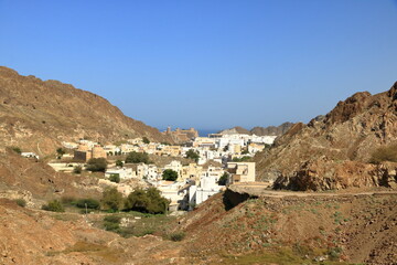 The old city of Muscat is separated from the rest of modern Muscat by coastal mountains. It is...
