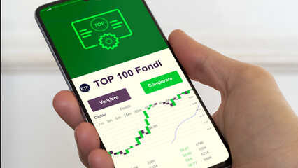 Investi in un broad ETF. Diversifica il tuo investimento ottieni visibilità su un tema. Acquista un fondo etf di borsa. Speculare sul fondo del blue chips. Testo in italiano.