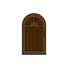 door vector for website symbol icon presentation