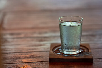 glass of water