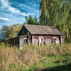 abandoned village houses