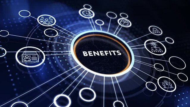 Employee benefits help to get the best human resources. Business concept.
