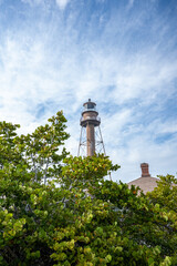 Fototapeta na wymiar Sanibel Island Leuchtturm in Cape Coral, Florida 