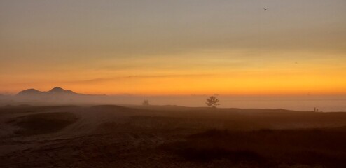 beach sky bike run beach