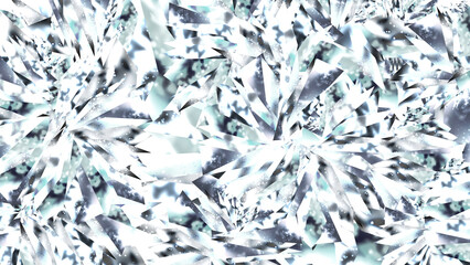 きらきらテクスチャ　宝石イメージ　輝き　光の屈折　ダイヤモンド