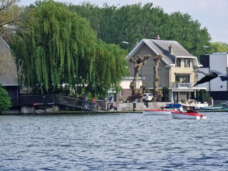 boats on the lake